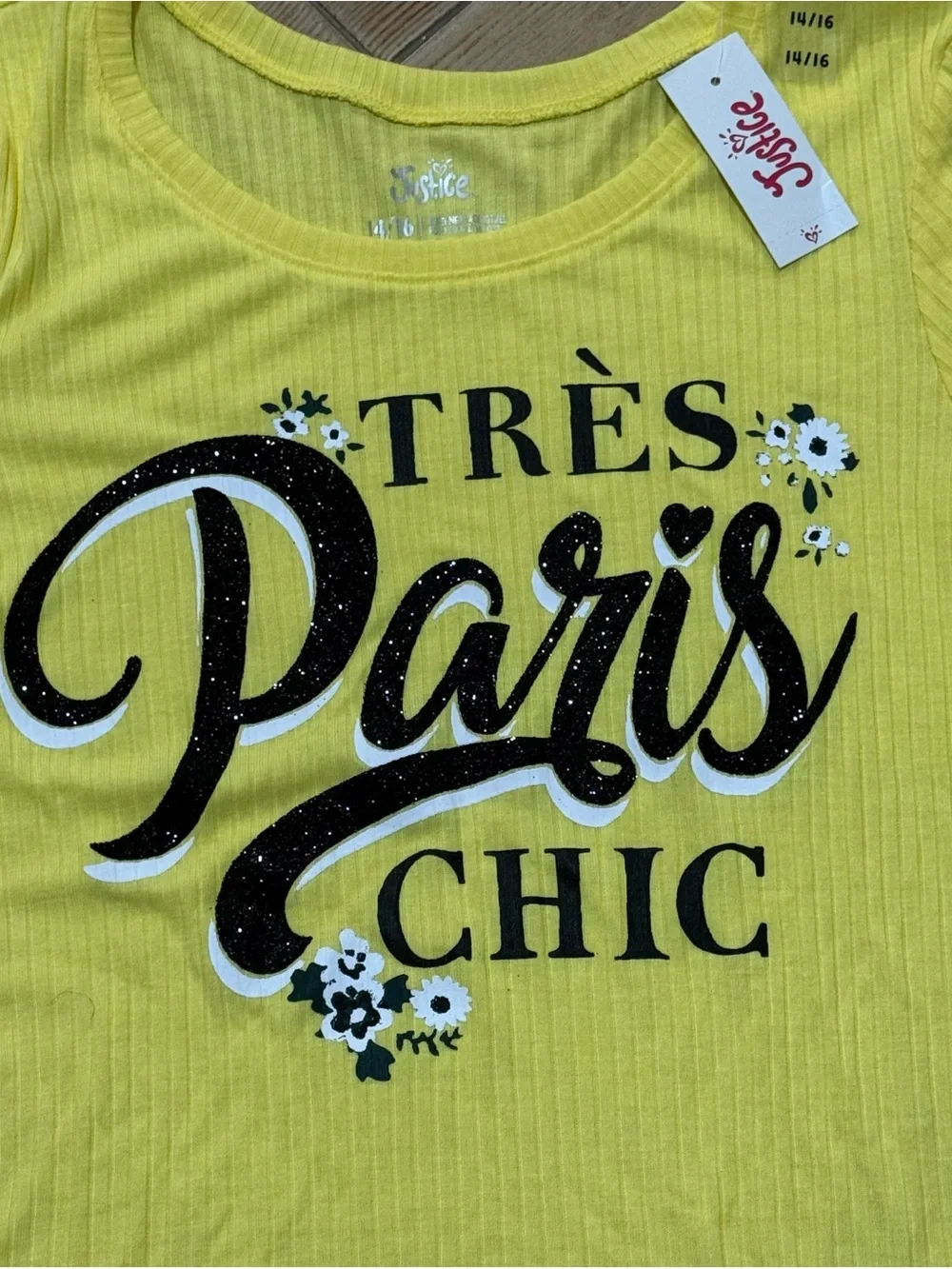 Justice soft yellow